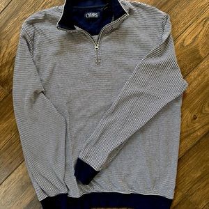 Mens Large Chaps zip up sweater. No tags. Worn once.